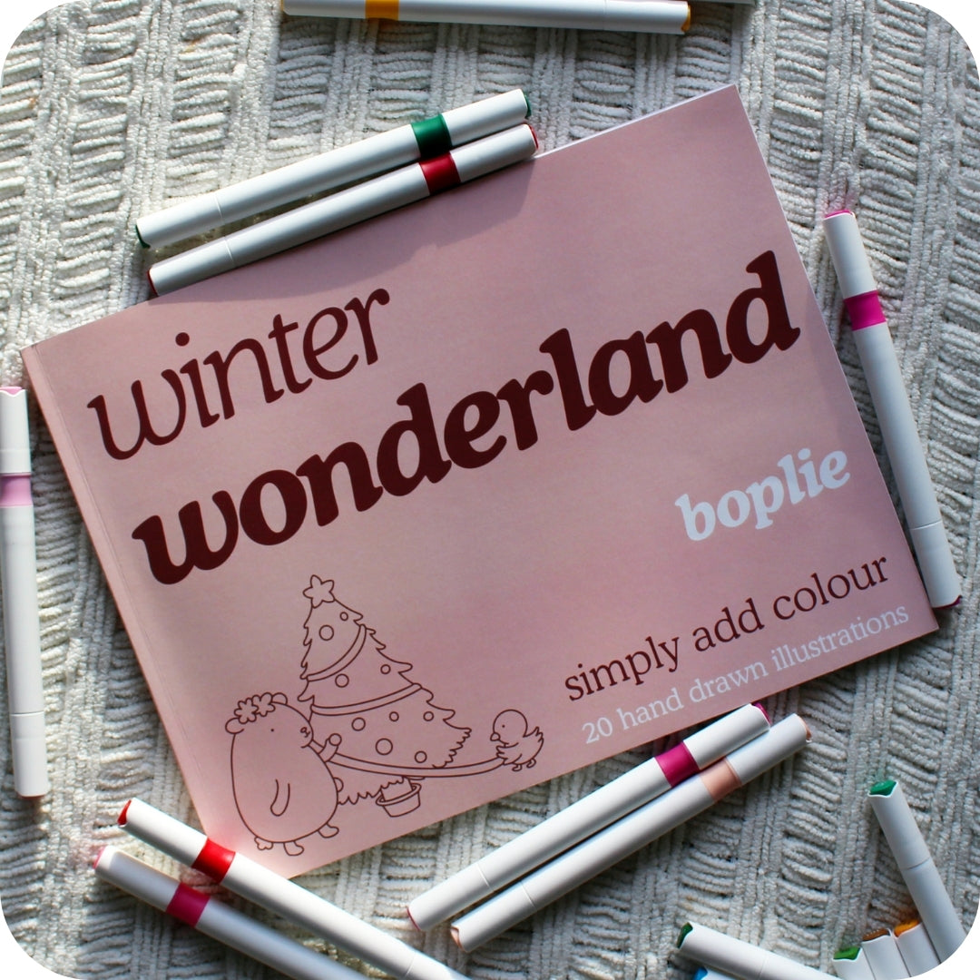 Winter Wonderland Colouring Book