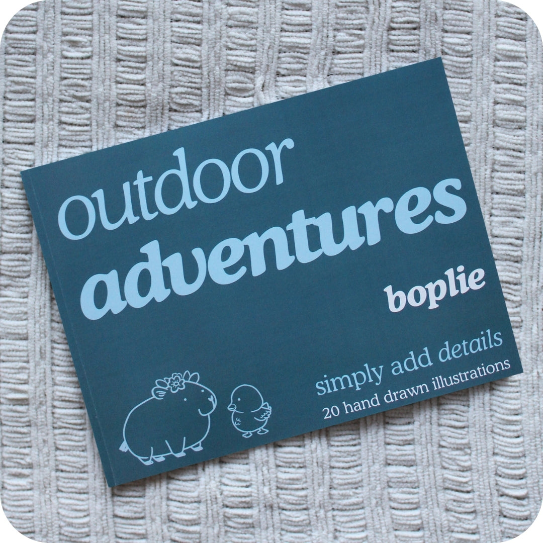 Outdoor Adventures Simply Add Details Book