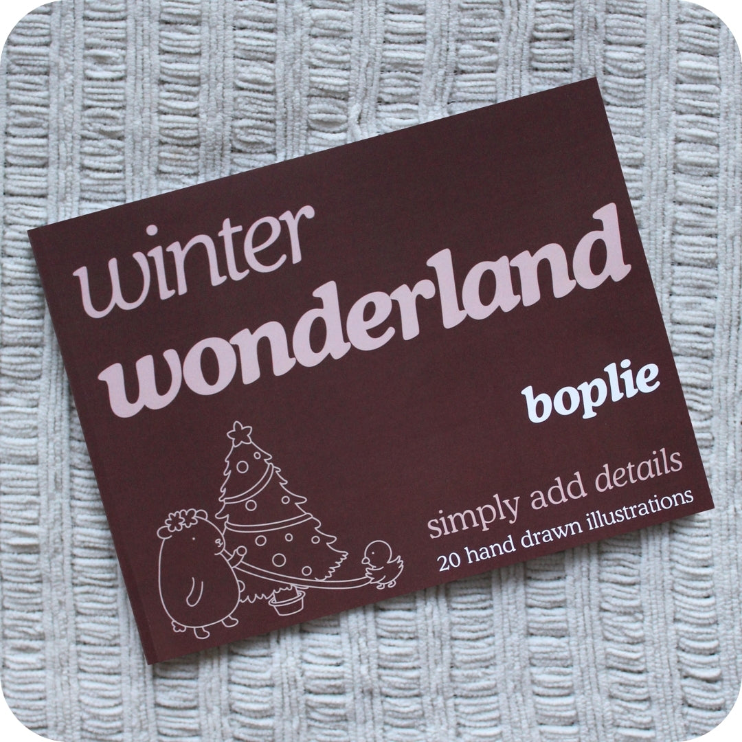 Winter Wonderland Simply Add Details Book