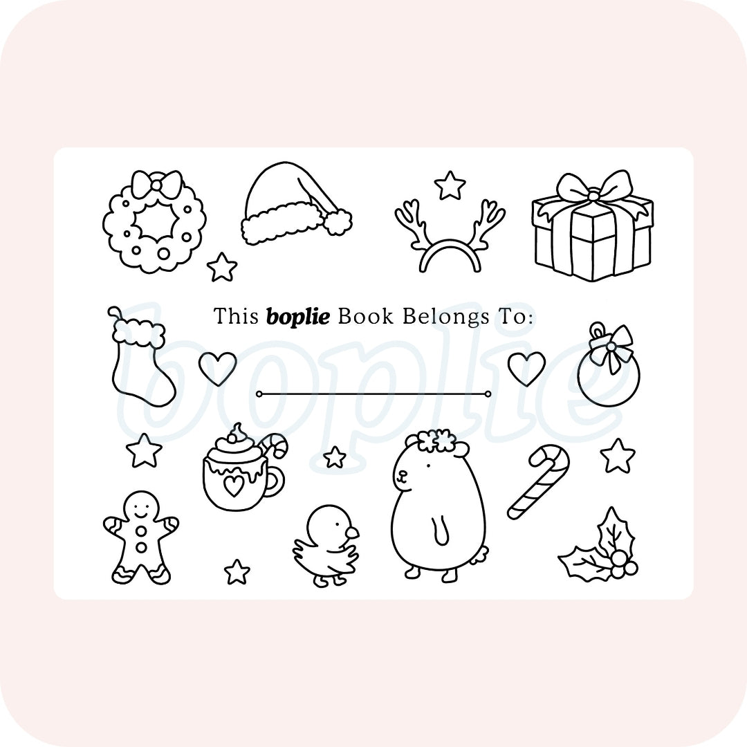 Winter Wonderland Colouring Book - Digital Download