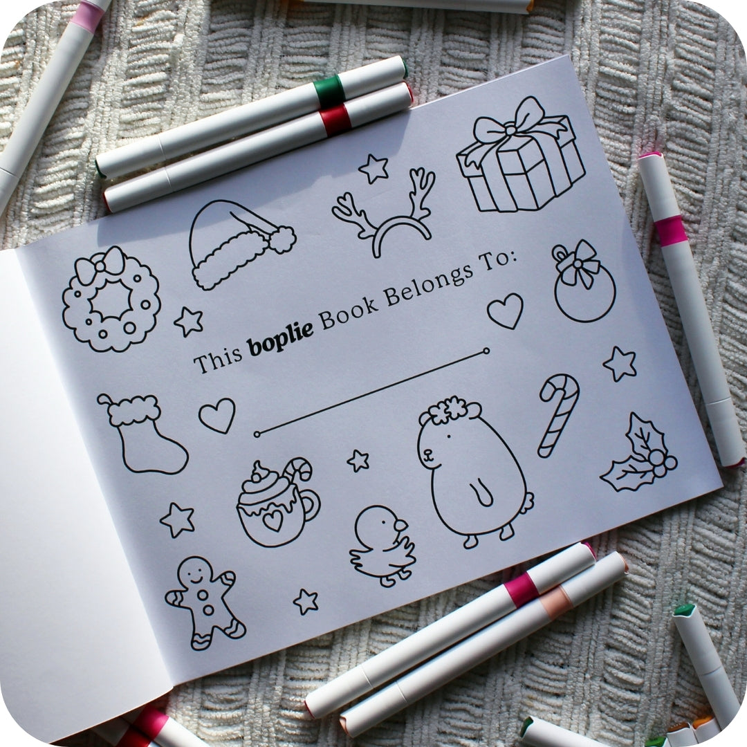 Winter Wonderland Colouring Book