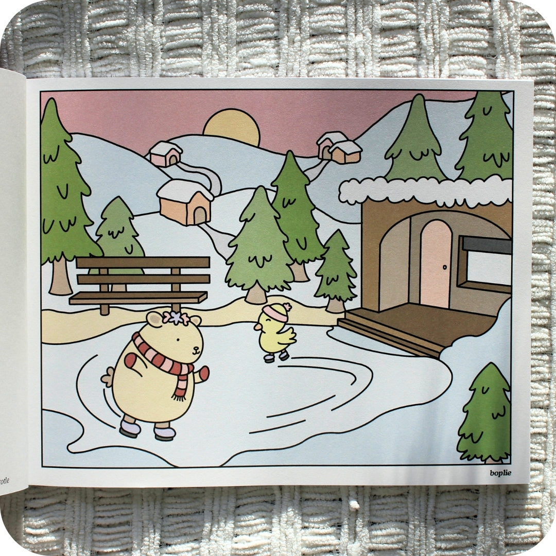 Winter Wonderland Simply Add Details Book