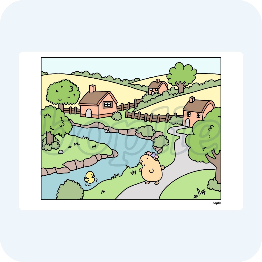 Outdoor Adventures Simply Add Details Book - Digital Download