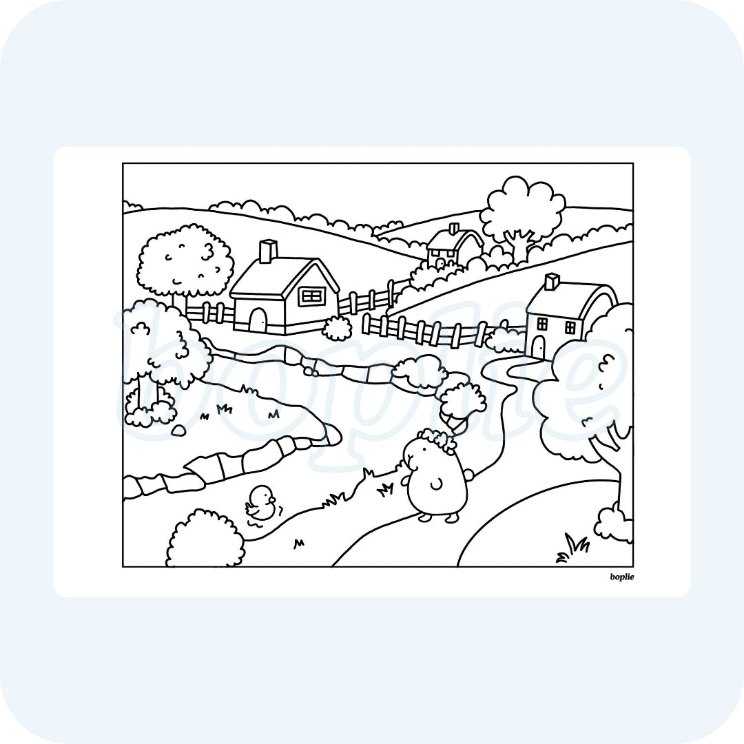 Outdoor Adventures Colouring Book - Digital Download