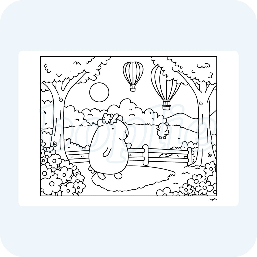 Outdoor Adventures Colouring Book - Digital Download