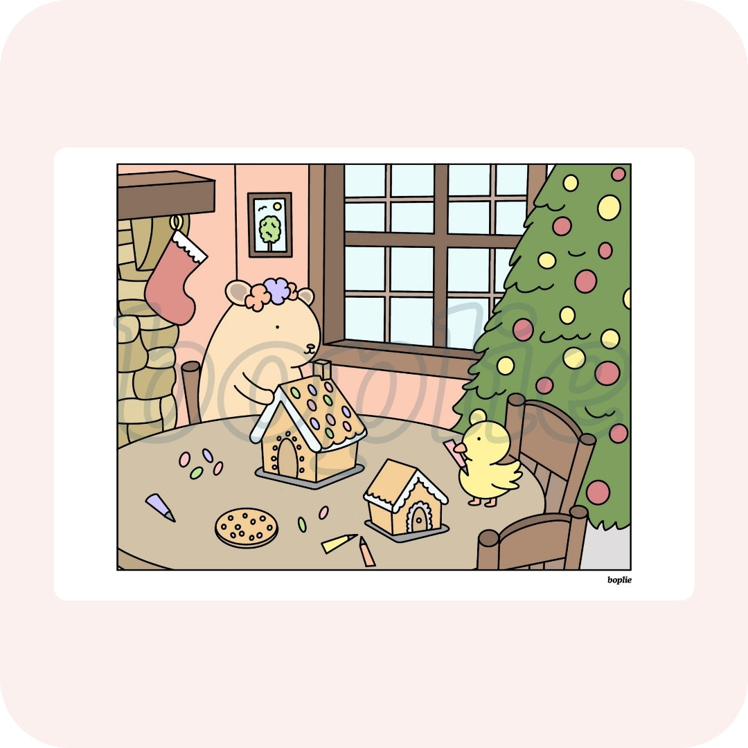 Winter Wonderland Simply Add Details Book - Digital Download