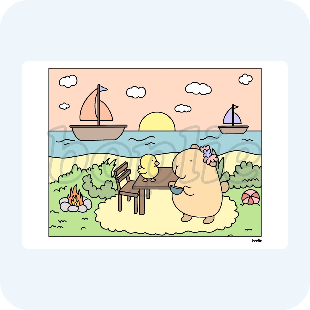 Outdoor Adventures Simply Add Details Book - Digital Download
