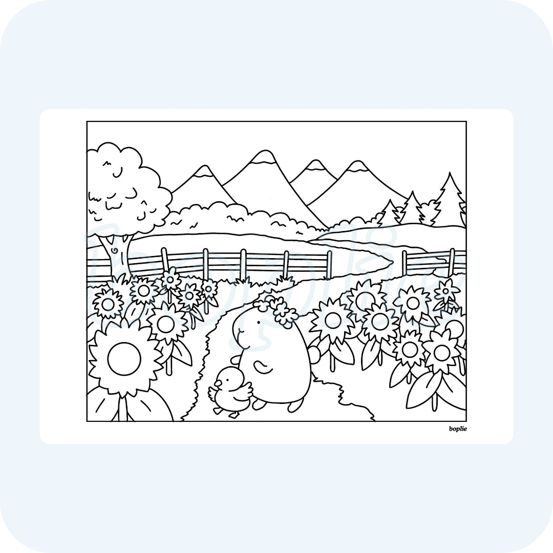 Outdoor Adventures Colouring Book - Digital Download