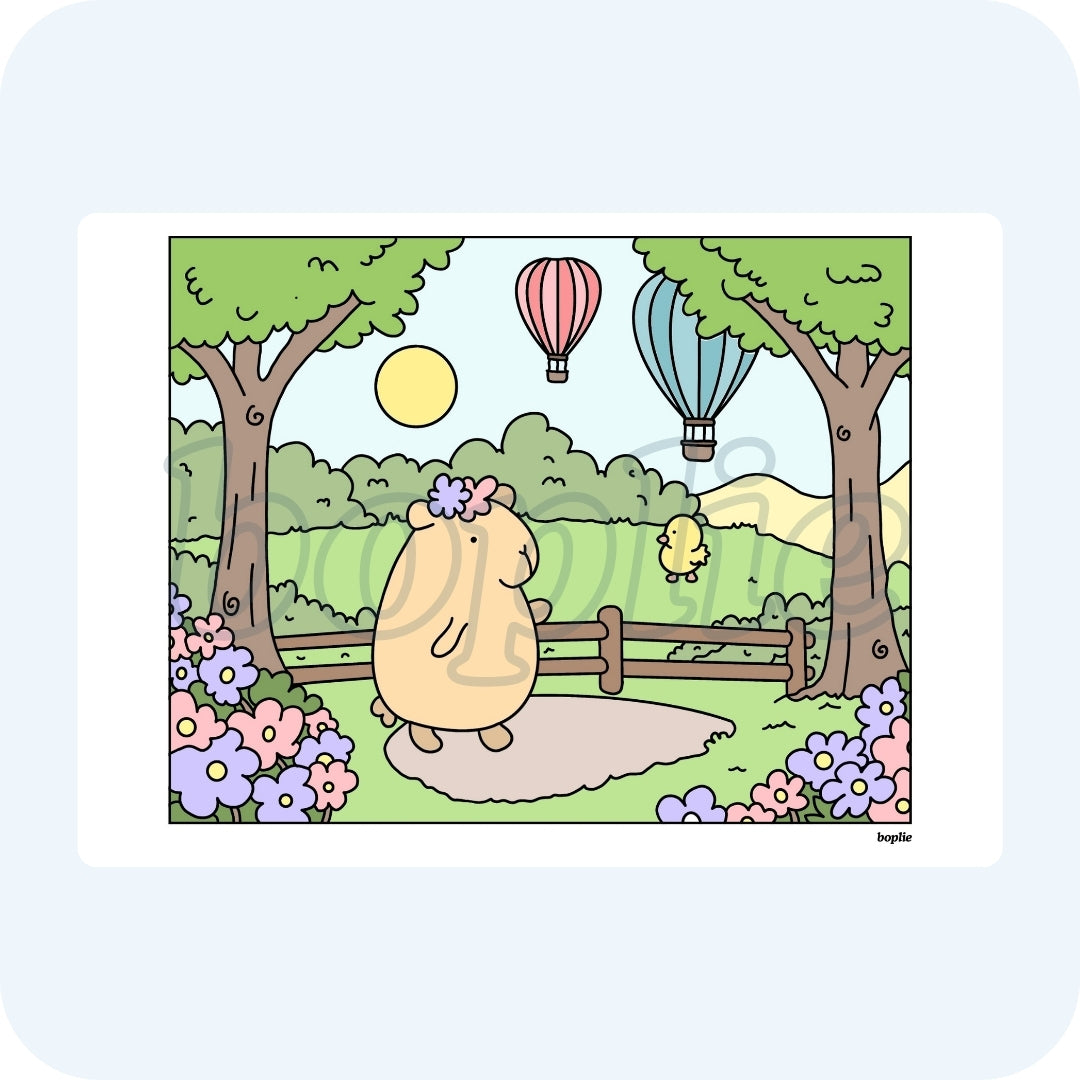 Outdoor Adventures Simply Add Details Book - Digital Download