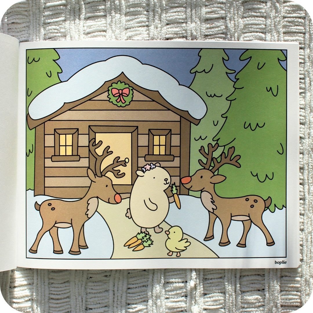 Winter Wonderland Simply Add Details Book
