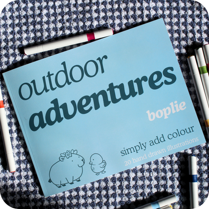 Outdoor Adventures Colouring Book