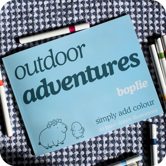 Outdoor Adventures Colouring Book